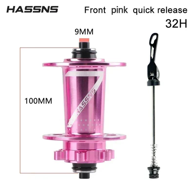 Hassns Pro7 24 32 Holes Mtb Hubs Bearing Quick Release 6 Pawls Hub 120S Rear Noisy Cube 7 8 9 10 11 12 Speed Cycling Accessories