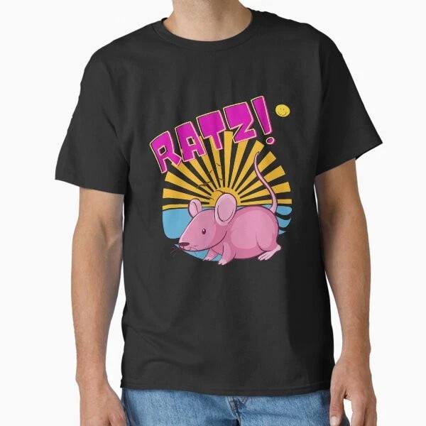 Ratz Funny Ratz Pink Ratz Classic Tshirt Made In Usaaus Tshirt S2xl S
