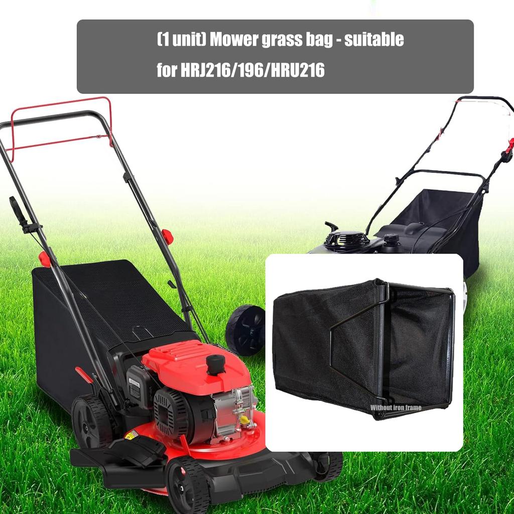 Large Capacity 21 Inch Fabric Grass Catcher Bag Compatible With Select Lawn Mowers Durable Design For Efficient Yard Maintenance