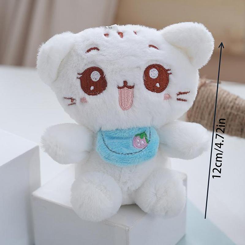 Κρεμαστό Κουκλάκι από Βελούδο με Γέμιση Βαμβάκι PP 12 εκ. Μπρελόκ για Σχολική Τσάντα Δώρα Γενεθλίων για Παιδιά