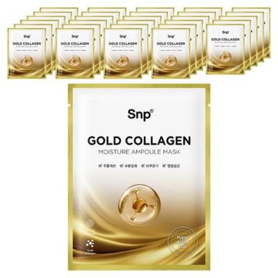 Gold Collagen Ampoule Mask – 30 Sheets