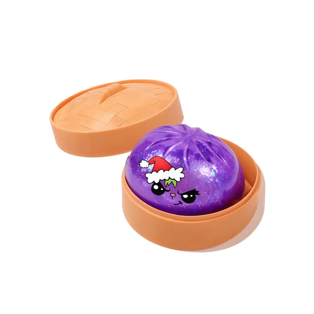 Christmas Toy Slow Rising Bun-Shaped Stress Toys for Kids and Adults Fun