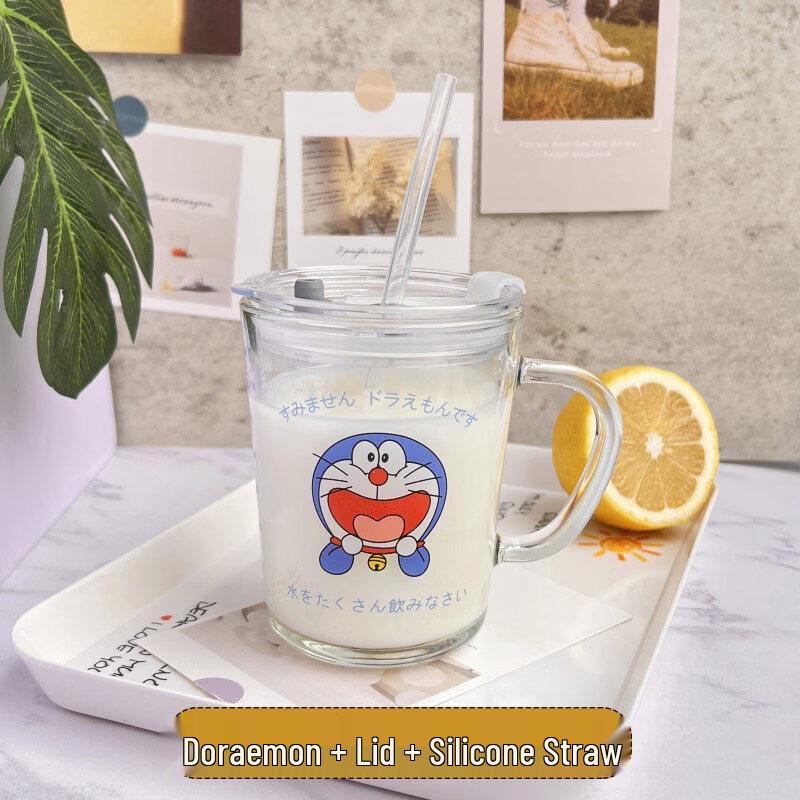 ZISIZ Children s Milk Glass Cup with Scale