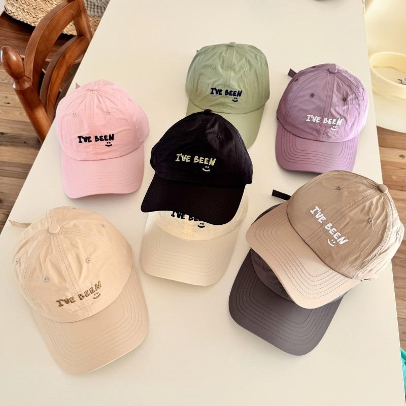 New Casual Washed Cotton Quick-drying Embroidered Baseball Cap Spring and Summer Men's and Women's Outdoor Travel Sunshade Cap