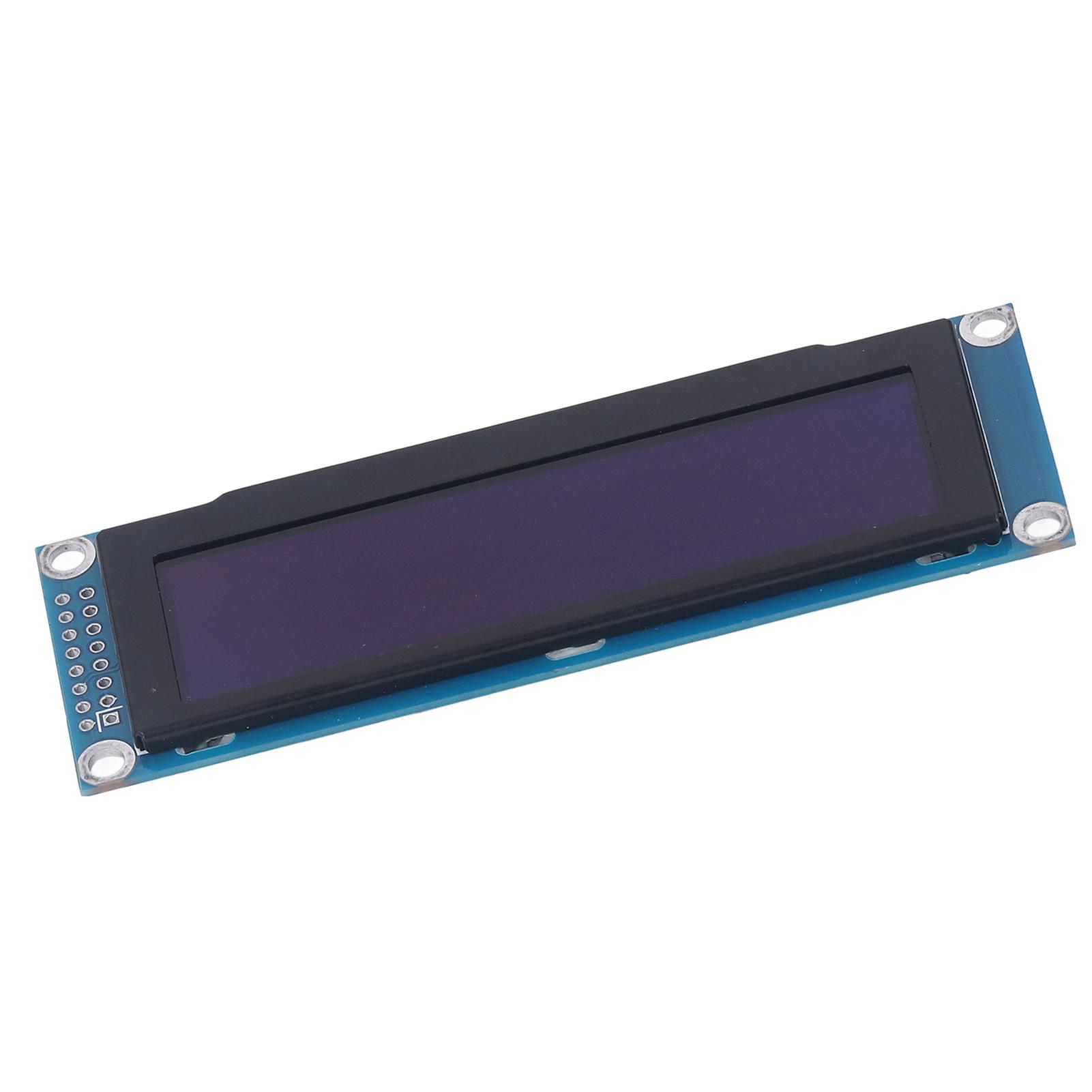

Display Module 3.12in Wide View Angle High Contrast Ratio Low Power Consumption LCD Screen Module Board Blue Font синій