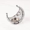 Moon Candlestick Crystal Candlestick Decoration Modern Light Luxury Romantic Wedding Christmas Day Candlestick Cup