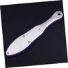 Minkissy Stainless Steel Manual Scrub File, Stainless Steel Spatula for Pedicures and Pedicures