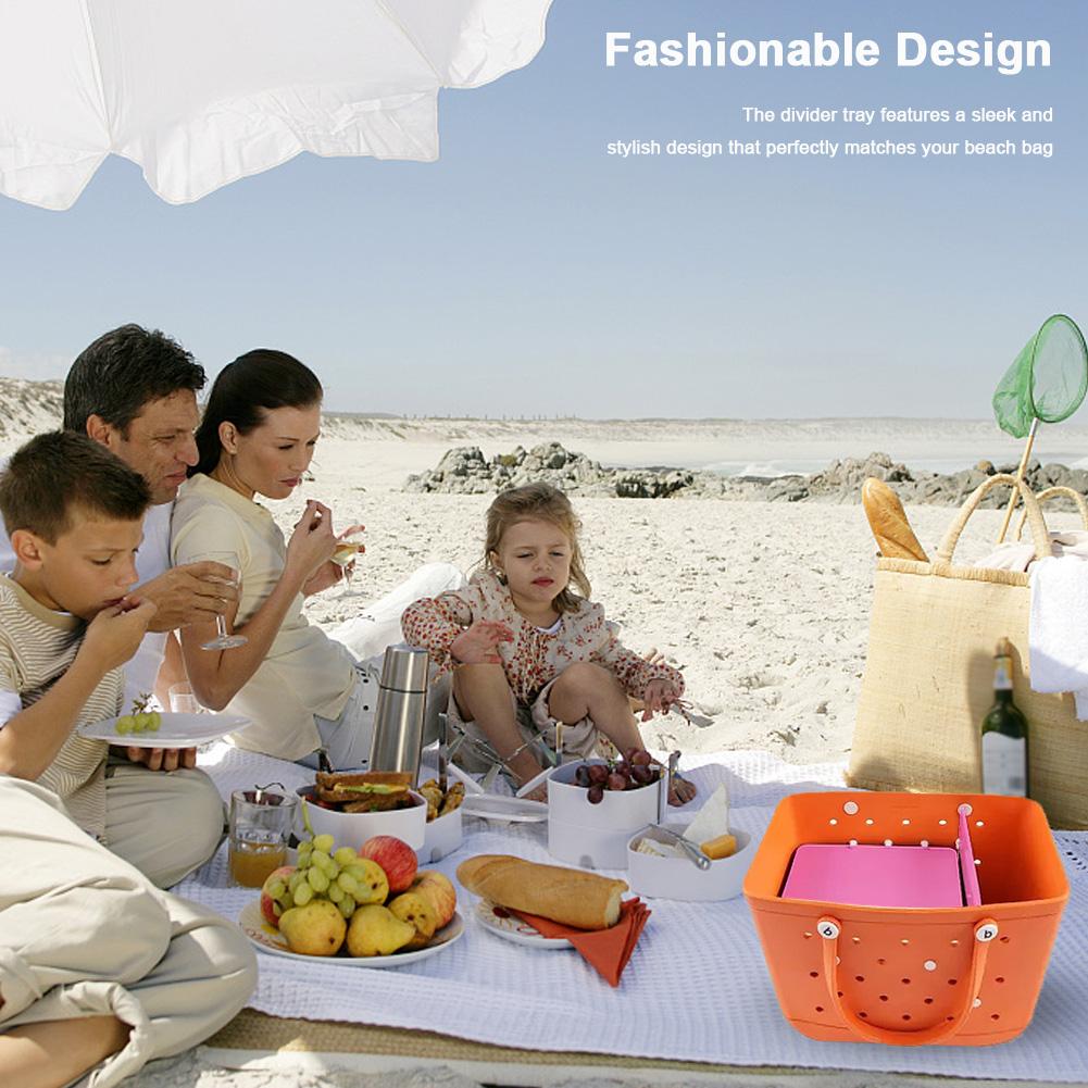 Organizer Tray Compatible with Bogg Bag Tray Insert for Beach Bag Inserts for Bogg Bags for Bogg Bag Original Accessories