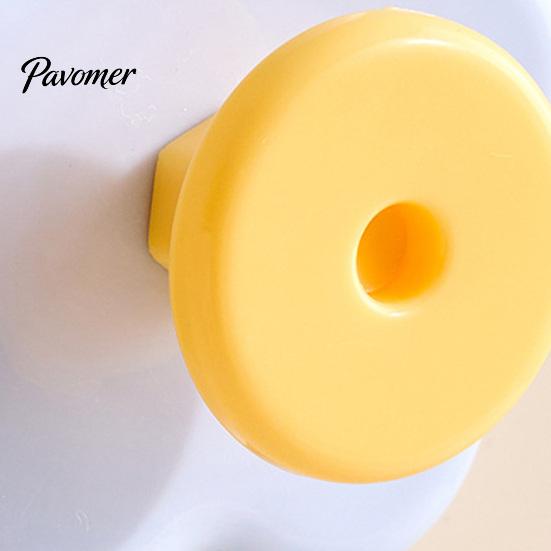 Safety Cabinet Hook Flower Shape Suction Cup Hook, No-Drill Plastic Style Handles, Rotatable Knob Adjustable Buckle for Kitchen Bathroom Lanyard
