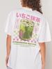 Camiseta con Estampado Trasero de Matcha Manga Corta Holgada Streetwear Camisetas Gráficas Tops Estética Y2k Algodón Camisa para Mujer Unisex Ropa Unisex