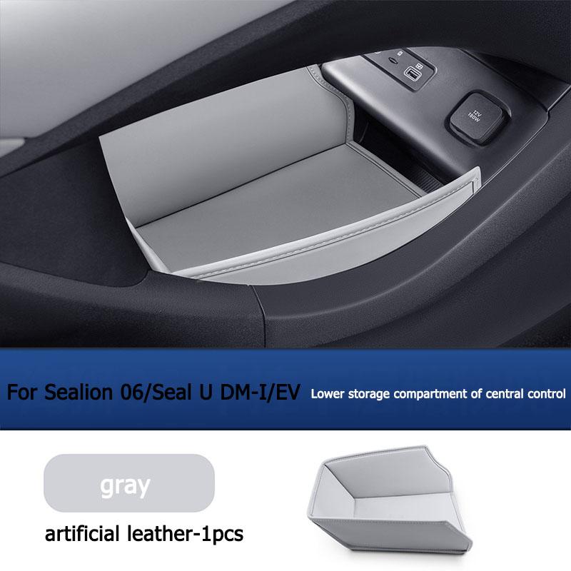 For BYD Sea Lion 06 Seal U DM-I/EV Central Control Lower Storage Pocket Height Increasing Storage Box Interior Accessories
