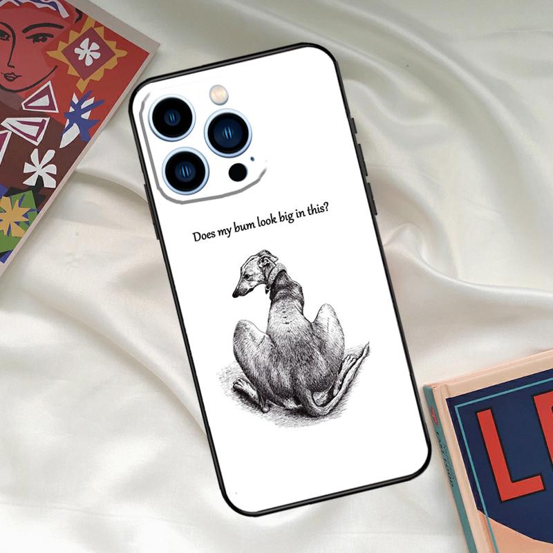 Galgo Greyhound Dog Phone Case on For iPhone 13 12 11 Pro Max Mini SE2 XS XR X 7 8 Plus Cover Soft Cases