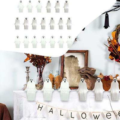 20 Pieces Mini Halloween Decorations Cute Collectibles Collections Ornament Horror Spooky Novelty