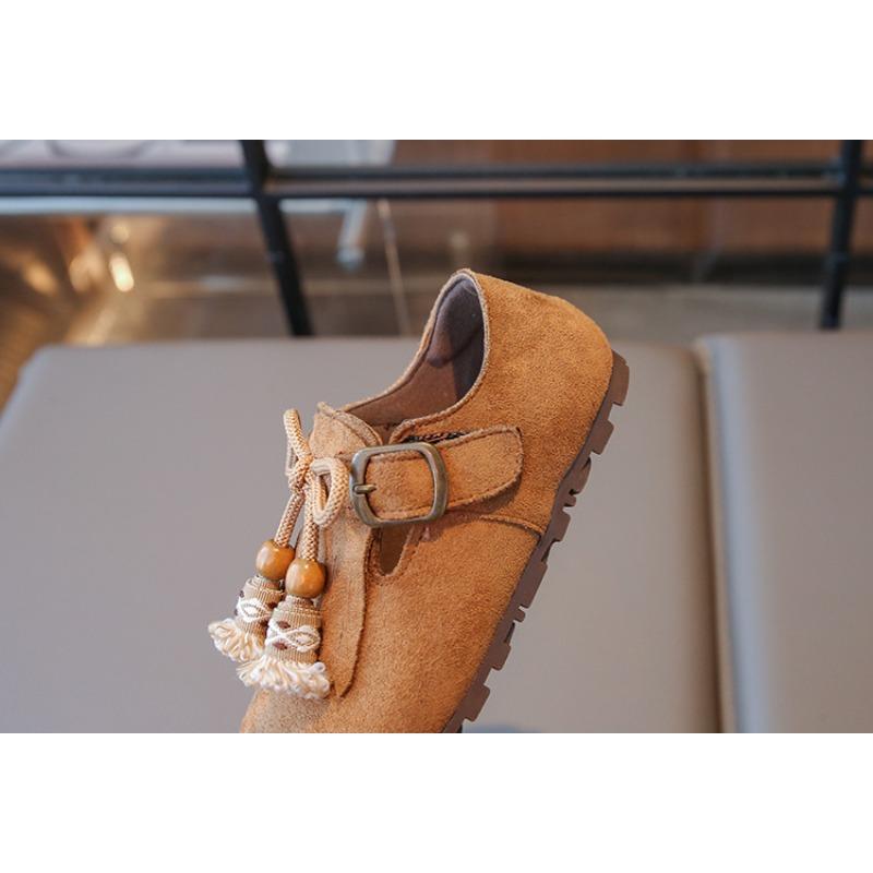 Girls' Fringe Casual Shoes | Versatile Children's Footwear for Toddlers Casual Kids Shoes Elegant Girls Shoes