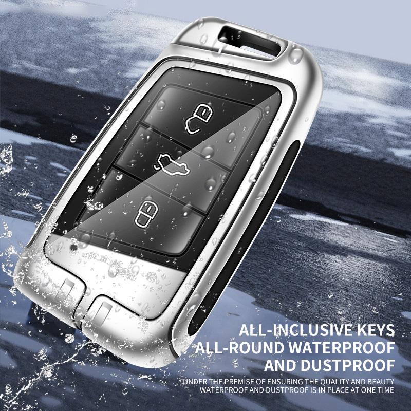 2025 Hot Car Remote Key Case Cover For Volkswagen VW Tiguan MK2 Magotan Passat B8 CC 2017 2018 For Skoda Superb A7 Keychain Acce