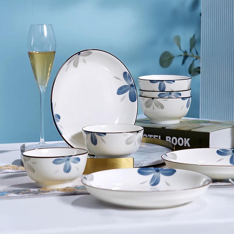 Tang Hui Wei Lai 10-Piece Ceramic Dinnerware Set