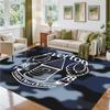 Covor din Catifea Cristal cu Design Fotbalistic Everton Covoraș Decorativ Moale pentru Dormitor Intrare