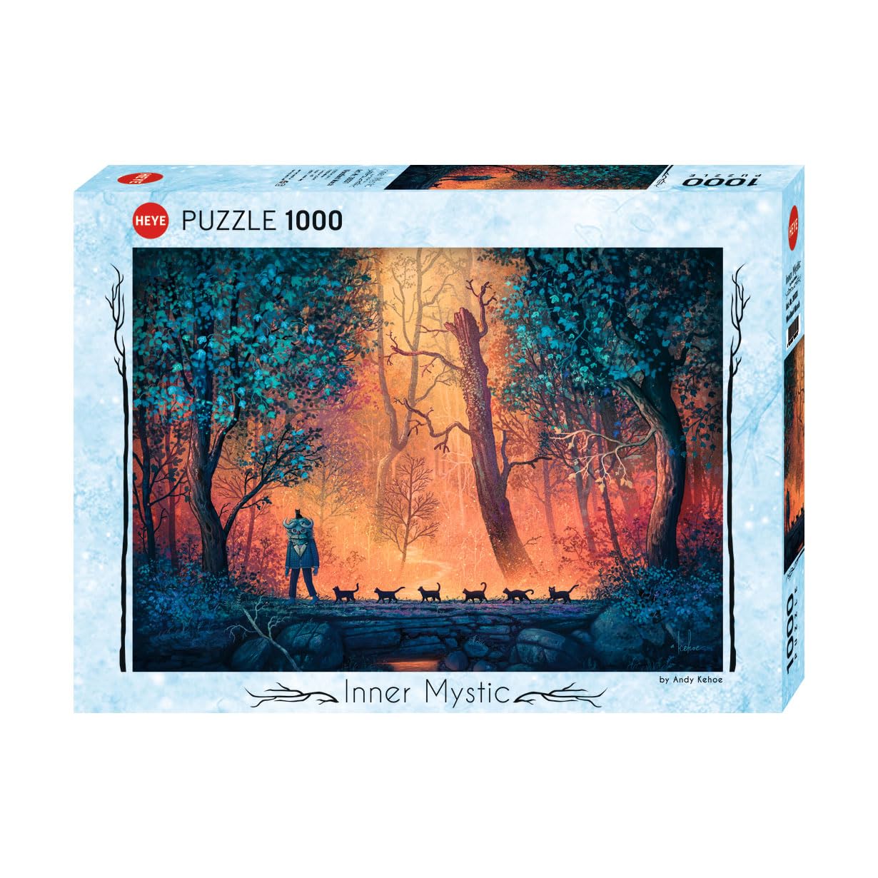 

1000-piece HEYE Puzzle Woodland March 50x70cm 30031