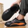New Winter Men's Warm Slippers Cotton Slippers Outdoor Indoor Cotton Shoes Waterproof Mens Comfortable Home Bedroom Plush Slippers