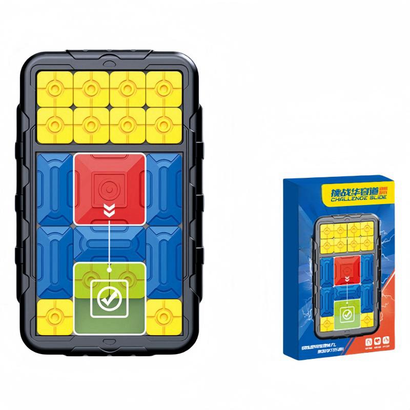 

Пазл Хуажун Дао Настольная игра Логическое мышление Интерактивная игрушка 500+ уровней Супер слайд игра Детский подарок на день рождения