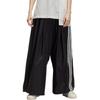 Striped Loose Fit Casual Pants Women Bottoms Black JD5997