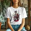 Anime Samurai Warrior Tshirt Relaxed Fit Japanese Unisex Shirt Cartoon Top