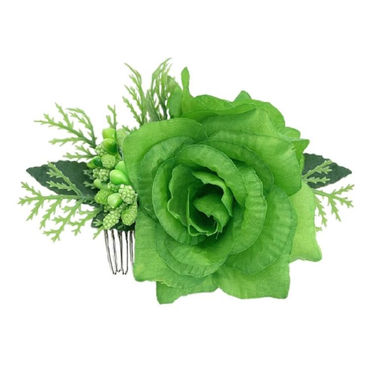 StPatricks Day Headband Fabric Flower Hair Hoop Music Festival Women Headwear