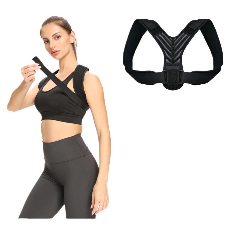 

Регулируемый корректор осанки спины, антиверблюд, корректирующий пояс для мужчин и женщин, поддержка позвоночника в области ключицы, домашний офис, спортивная верхняя часть спины S code