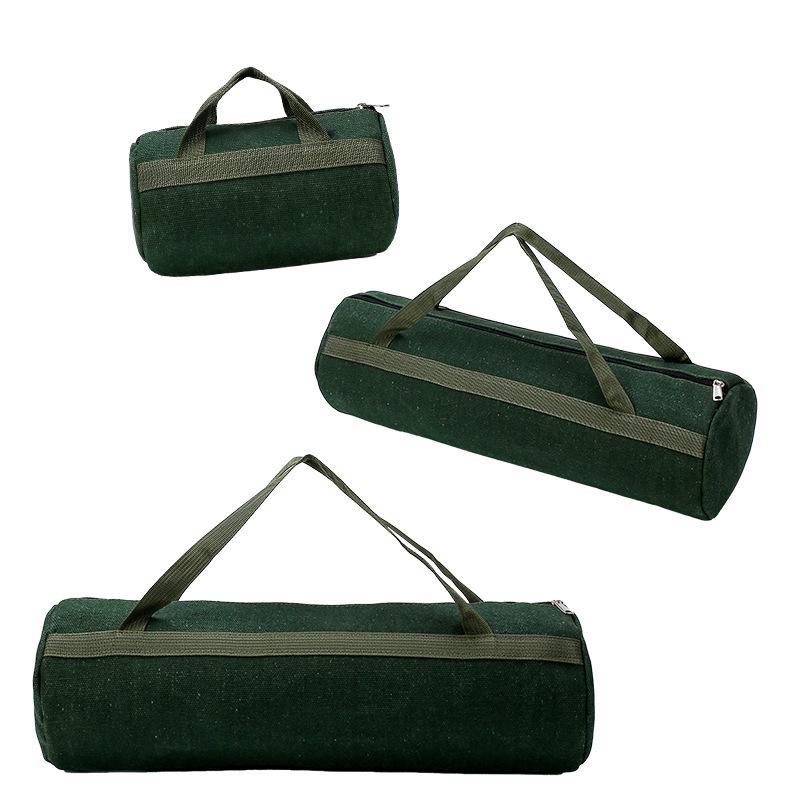 Durable Multi-Function Canvas Tool Tote Bag for Electricians and Auto Repair