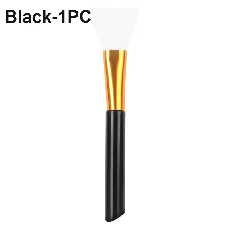 Silicone Facial Mask Brush Face Skin Care Tool Soft-headed DIY Mud Film Adjusting Brush Inclined Tail Apply Face Beauty Tools