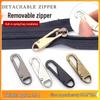 Tool-Free Universal Alloy Zipper Pull Tab for Bags, Backpacks, Jackets