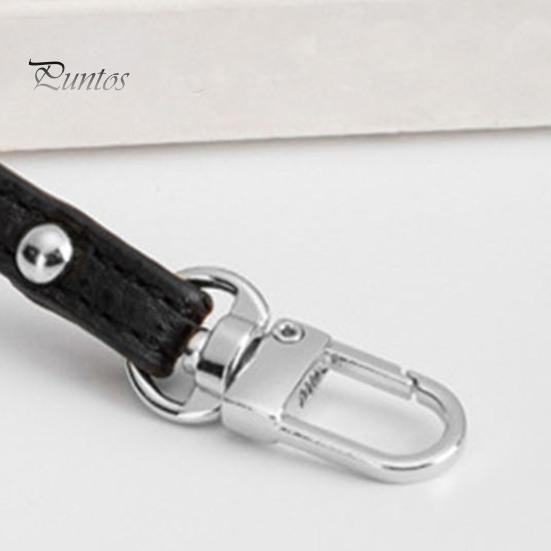 Sada nastavitelných popruhů na kabelku Ramenní popruh z umělé kůže s kovovými přezkami Výměna popruhu kabelky přes rameno pro dámskou mini tašku přes rameno