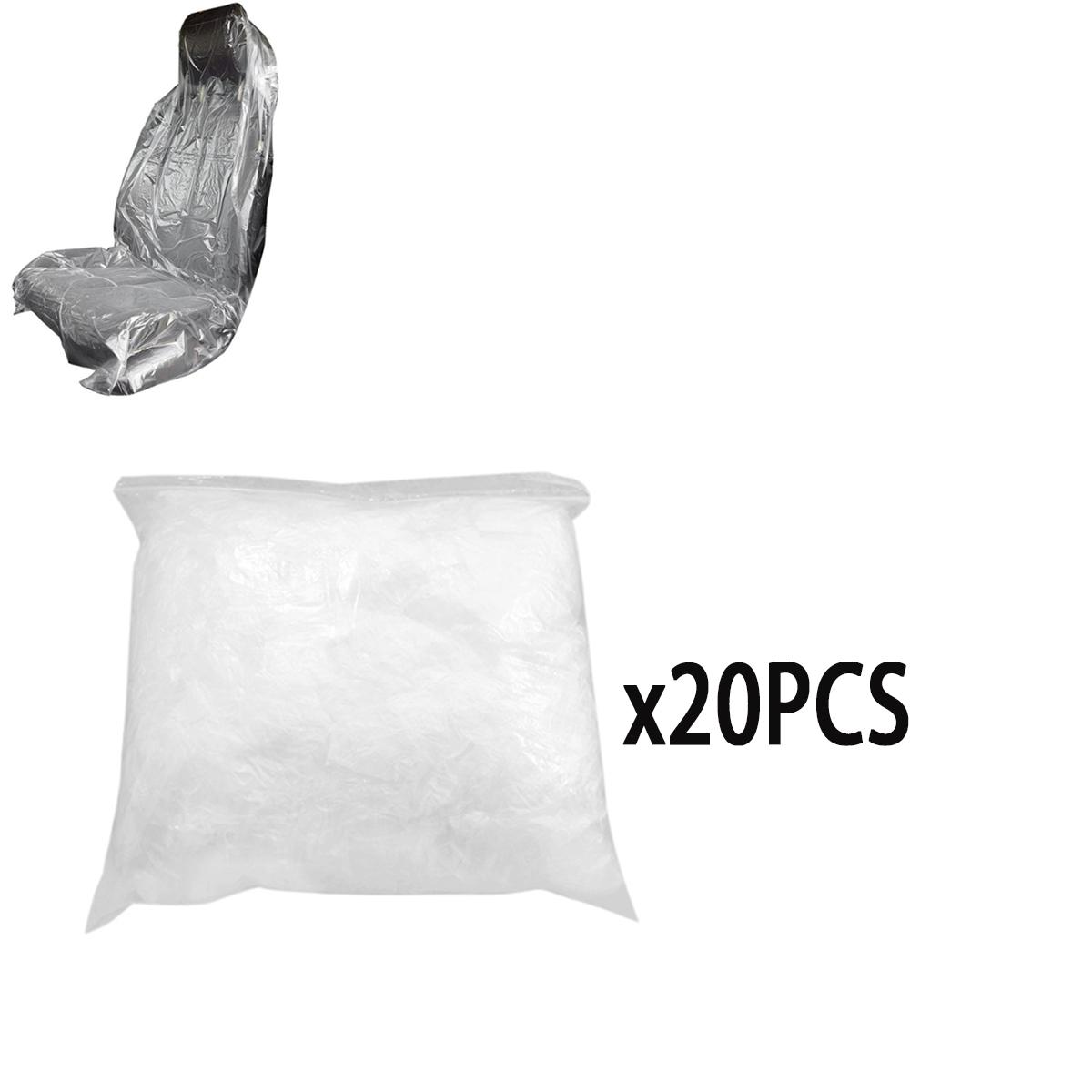 

160/20 шт одноразовые чехлы для автомобильных сидений водонепроницаемые пылезащитные чехлы для сидений автобусов и грузовиков 80x145 см принадлежности для салона автомобиля