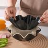 Tortilla Pan Set Tortilla Shell Pans Nonstick Carbon Steel Taco Salad Bowl Makers Flower-shaped Cake Mold