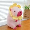 Sunflower Capybara Plush Toy Cartoon Stuffed Animal Doll Decoration Kids Gift