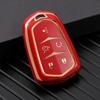TPU Car Smart Key Cover Case For Cadillac ATS CT6 CTS DTS XT5 Escalade ESV SRX STS XTS ELR 2014 - 2018 Key Fob Bag