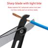 Oblique Wire Cutter and Stripper Effortless Cutting for Electronic Wires and Plastic Boards Cutting Tool