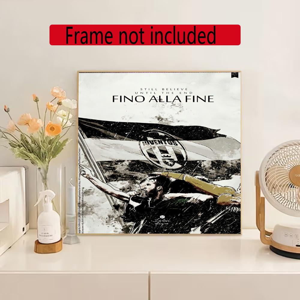 Juventus 5D Diamond Painting Round Diamond Rhinestones Mosaic Diamond Embroidery Wall Paintings Rhinestones Gift Frameless