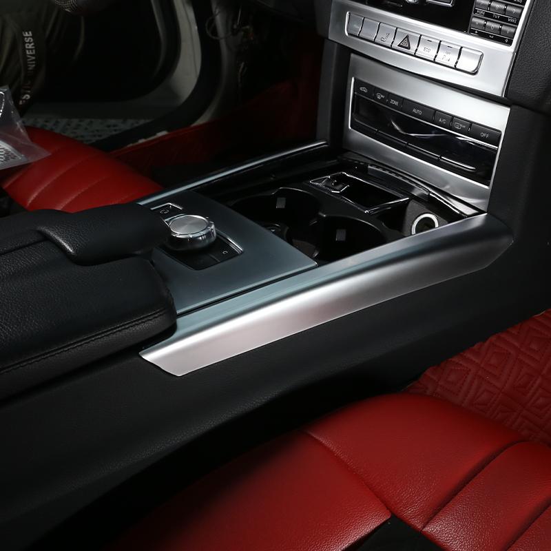 Central Control Shift Panel Side Decoration Bright Strips Trim For Mercedes Benz E Class W212 2010-2015 Car Interior