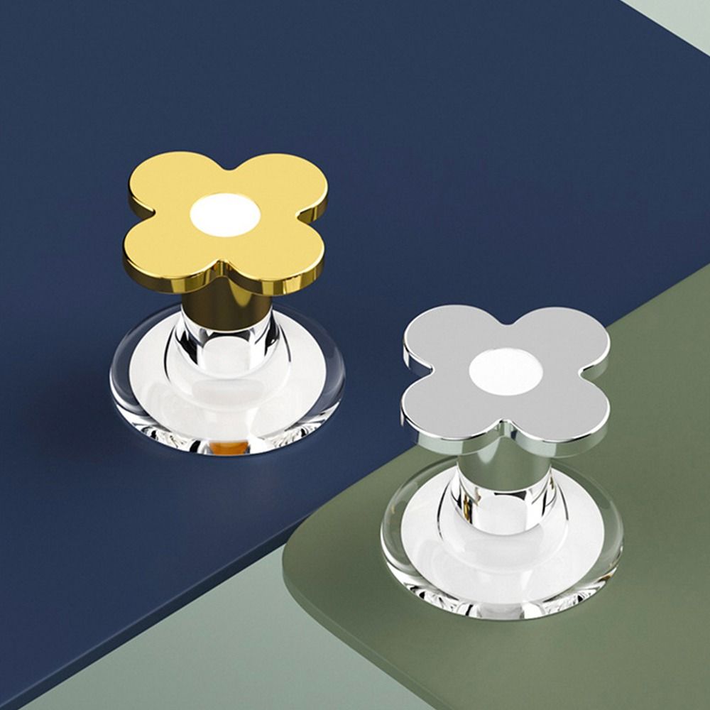 Universal Toilet Flush Button Plastic Toilet Button Flower Shaped Toilet Tank Button  Toilet