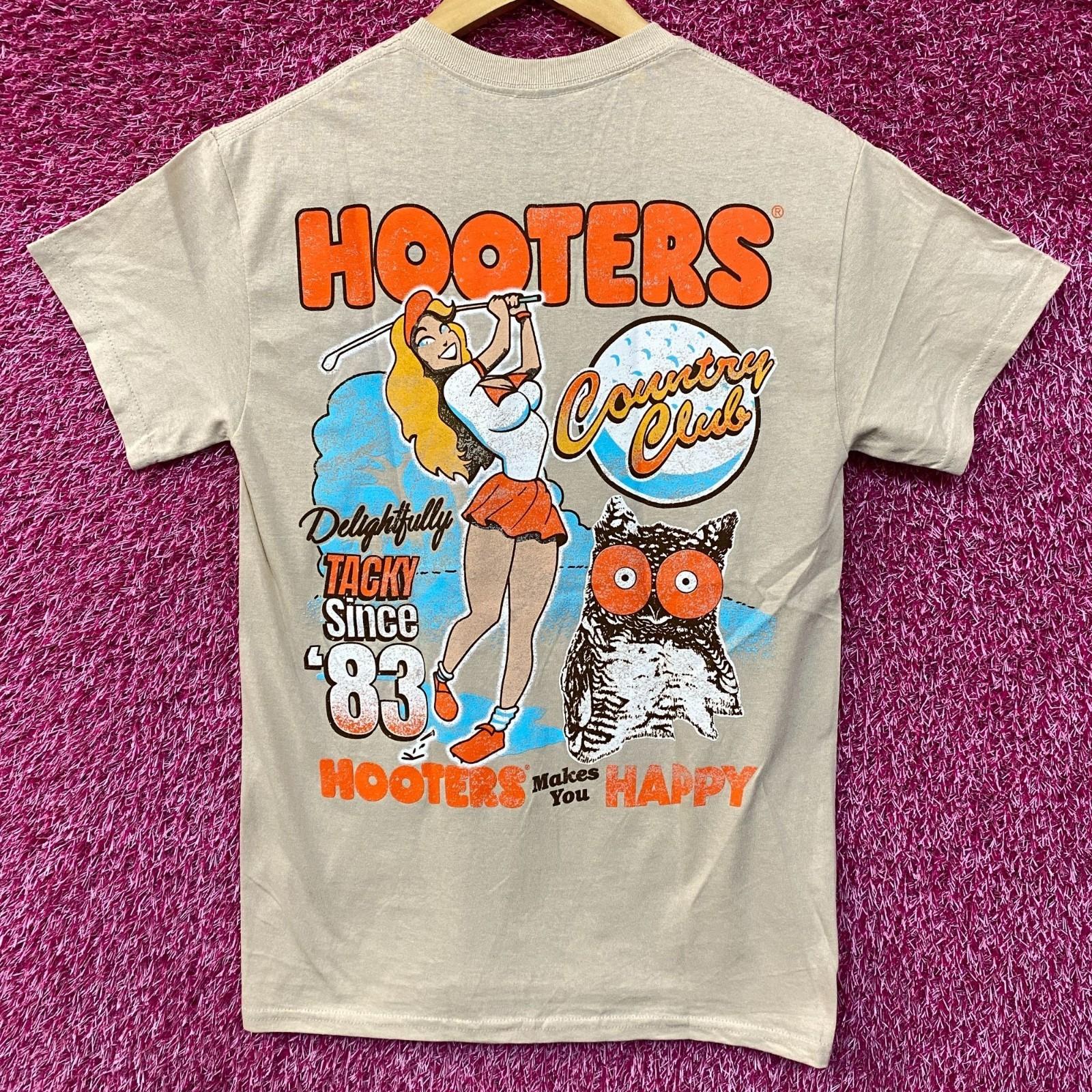 Hooters Country Club Delightfully Tacky Since 83 T-Shirt Small L