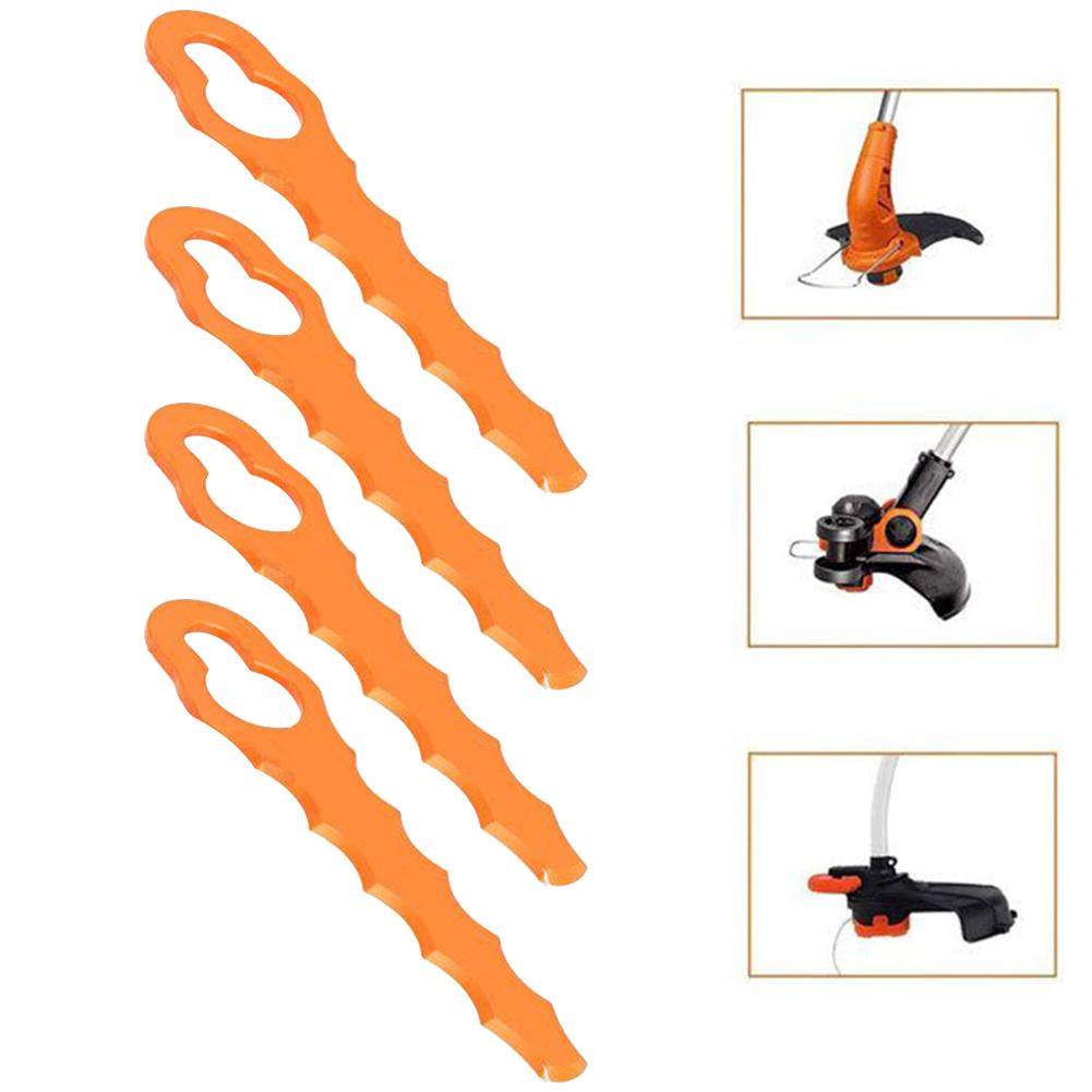 Trimmer Blades 79x19mm Blade Lawn Mower Orange Color