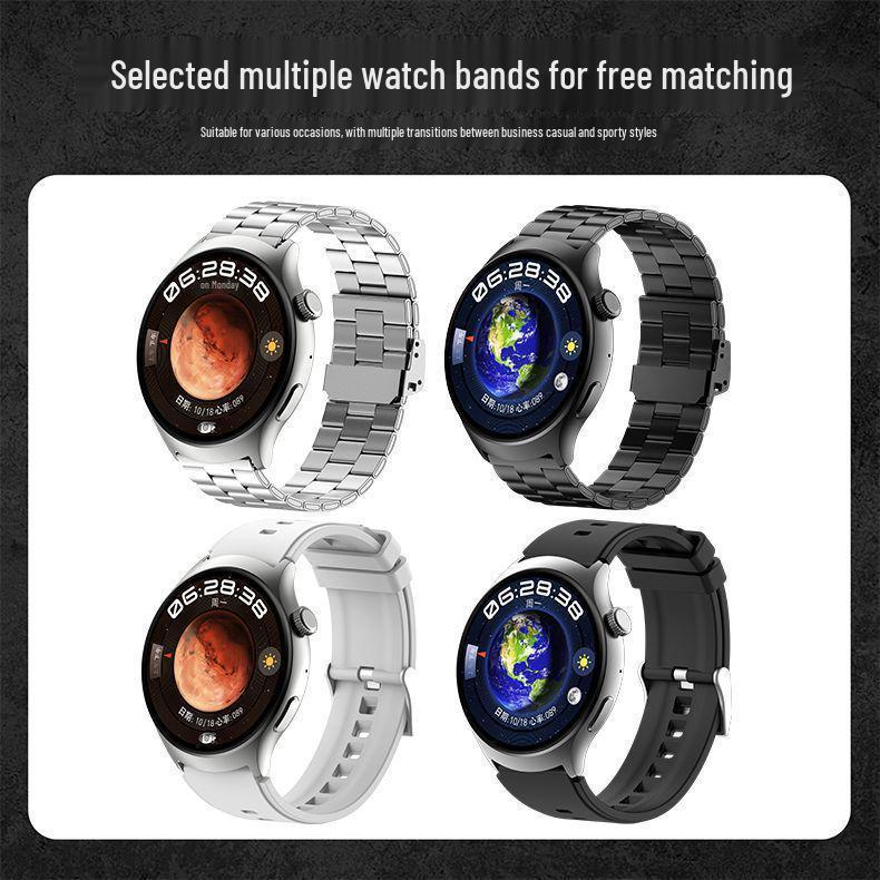 Planet Series Smartwatch: Multifunctional Bluetooth with NFC, Sports Health, Payment, Call & Voice Assistant