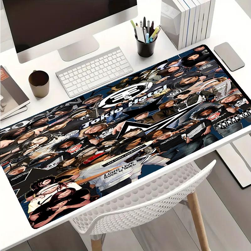 Tokio Hotel Band Mouse Pad - Non-Slip Rubber Base, Smooth Surface for Work,Gaming,Office,And Home Use, Desk Mouse Pad