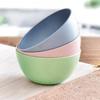 Eco-friendly Wheat Straw Children Rice Noodle Salad Bowl Household Tableware Plate Snacks Dish Eco-friendly Kitchen Tableware