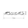 3D Metal Car Trunk Badge Stickers For Jeep 4X4  Letters Emblem Logo Grand Cherokee Overland Compass Wrangler Accessories