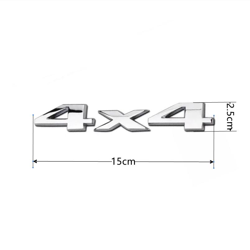 3D Metal Car Trunk Badge Stickers For Jeep 4X4  Letters Emblem Logo Grand Cherokee Overland Compass Wrangler Accessories