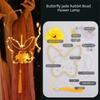 Handmade Children's Rabbit Lantern DIY Material Bag Mid-Autumn Festival Lamp  Hanfu Accessories