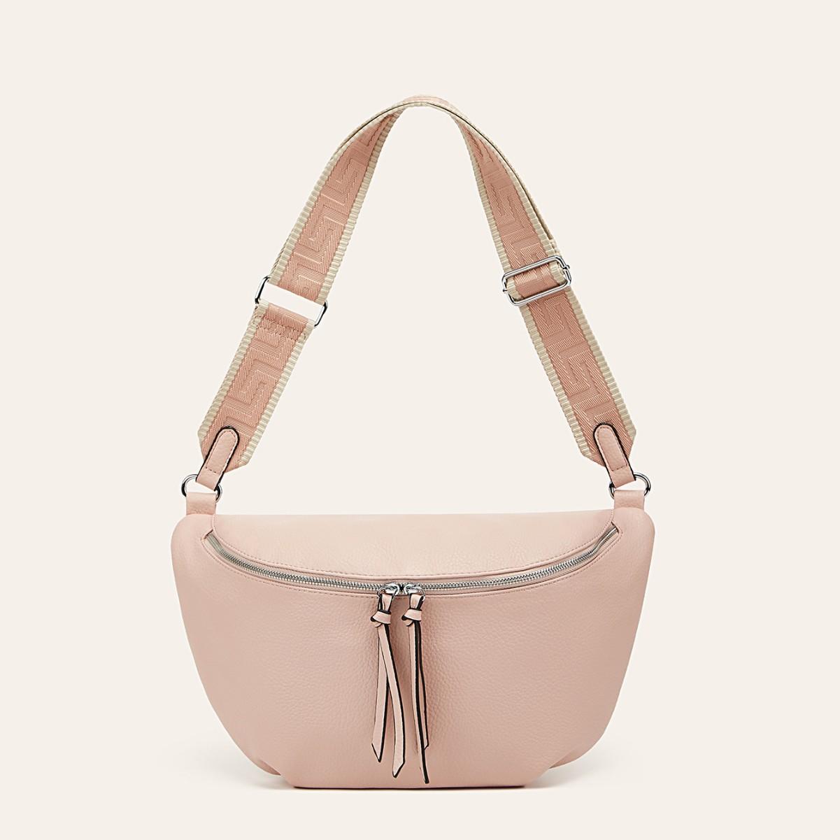 

Premium bag women s new popular fashion breast bag women s lightweight shoulder bag wide shoulder strap messenger bag