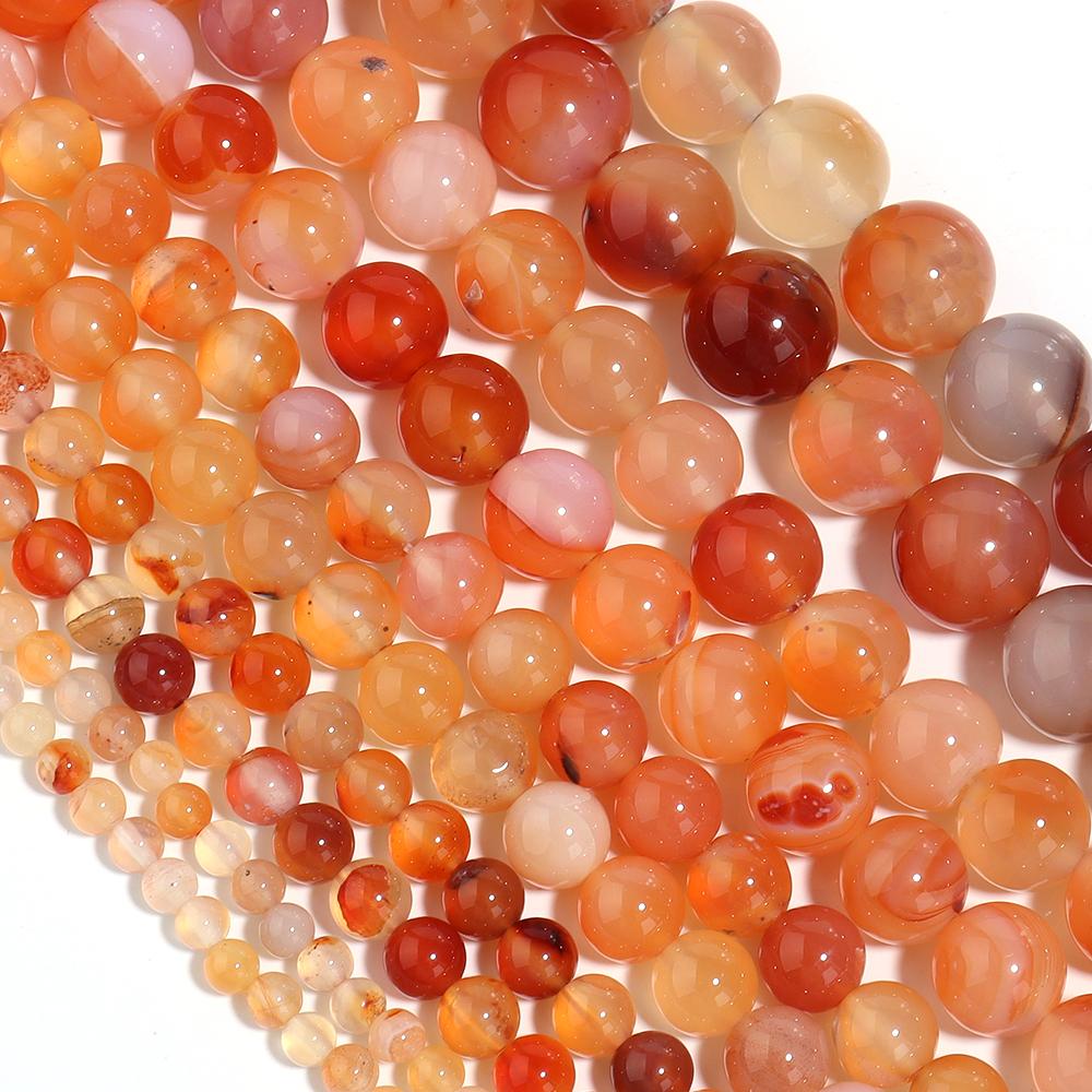 35-60pcs Natural Stone Beads Tiger Eye Amazonite Agates Angelite Quartz Lava Beads Loose Beads For Jewelry Making DIY Bracelet